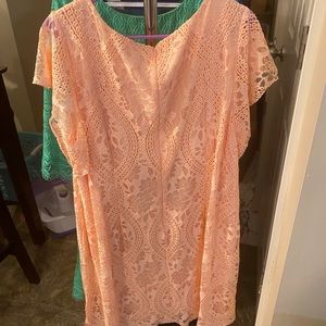 Peach Cato’s Dress